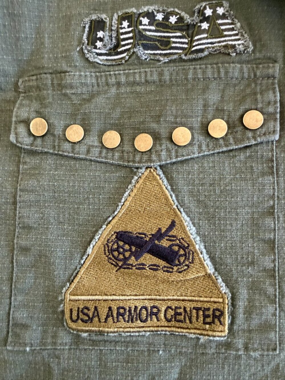 JADED GYPSY PEACE KEEPER ARMY JACKET NWT - Picture 5 of 14